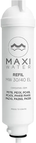 Filtro Maxi Water MW 30/40 EL com tecnologia avançada